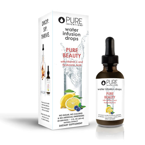Pure Beauty Vitamin C + Hyluronic Acid + Biotin Blueberry Lemon