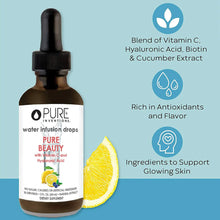 Pure Beauty Vitamin C + Hyluronic Acid + Biotin Blueberry Lemon