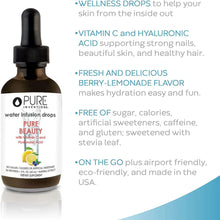 Pure Beauty Vitamin C + Hyluronic Acid + Biotin Blueberry Lemon