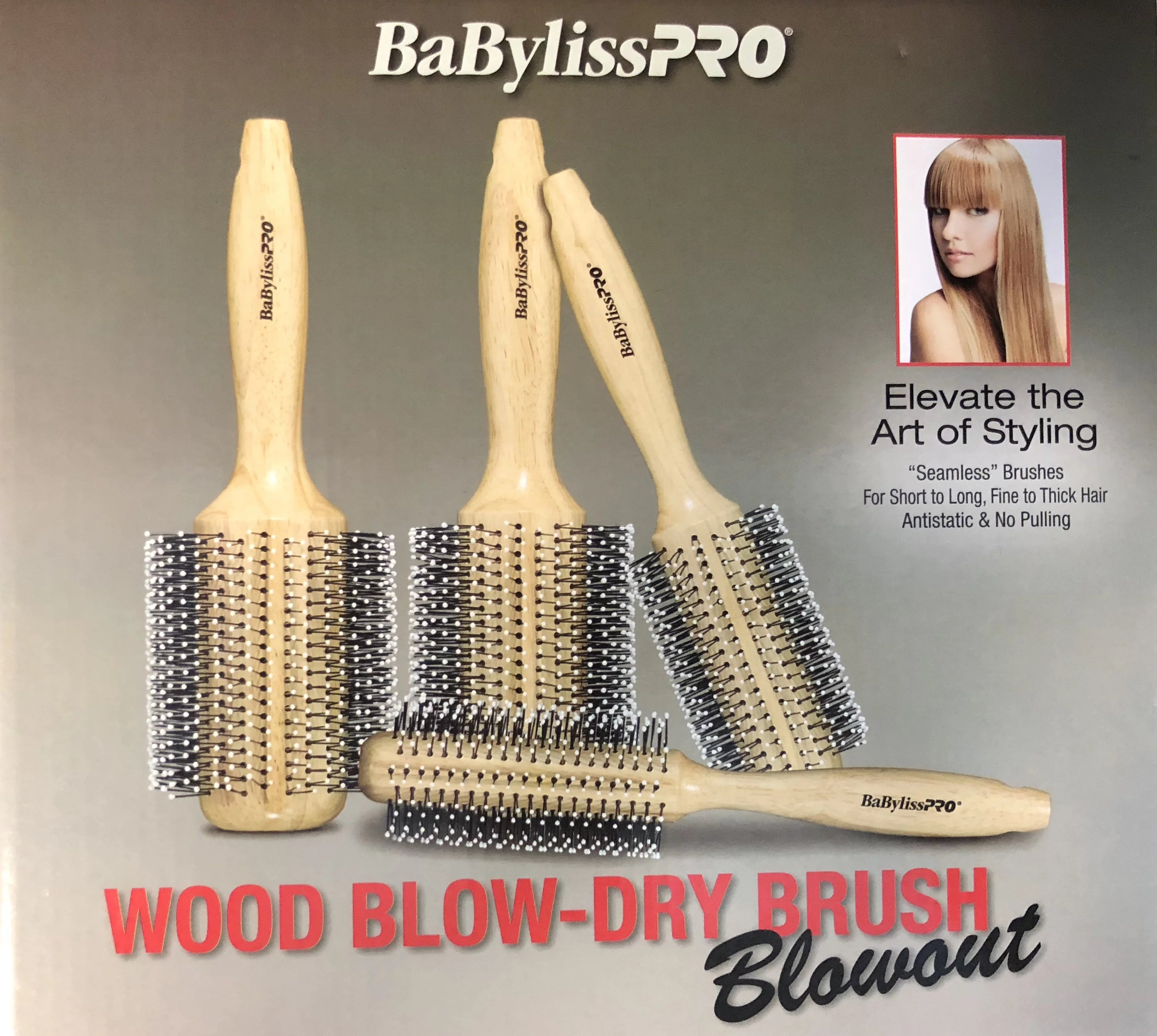 Blow pro top brush set