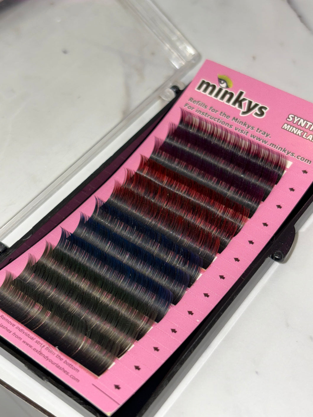 Minkys Tow-Tone Synthetic Mink Lashes