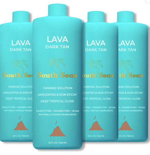 Lava Dark Tan Solution 4 Pack