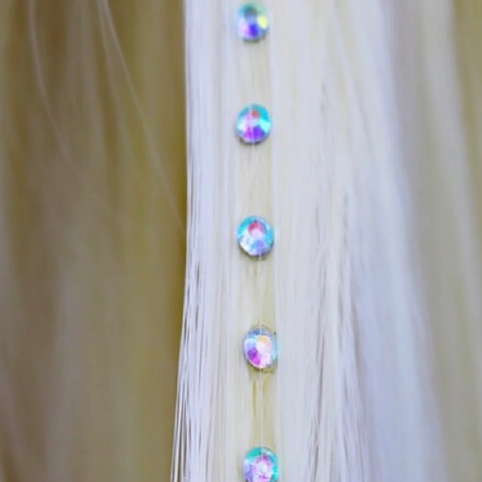 Swarovski Clip-In Hair Crystal